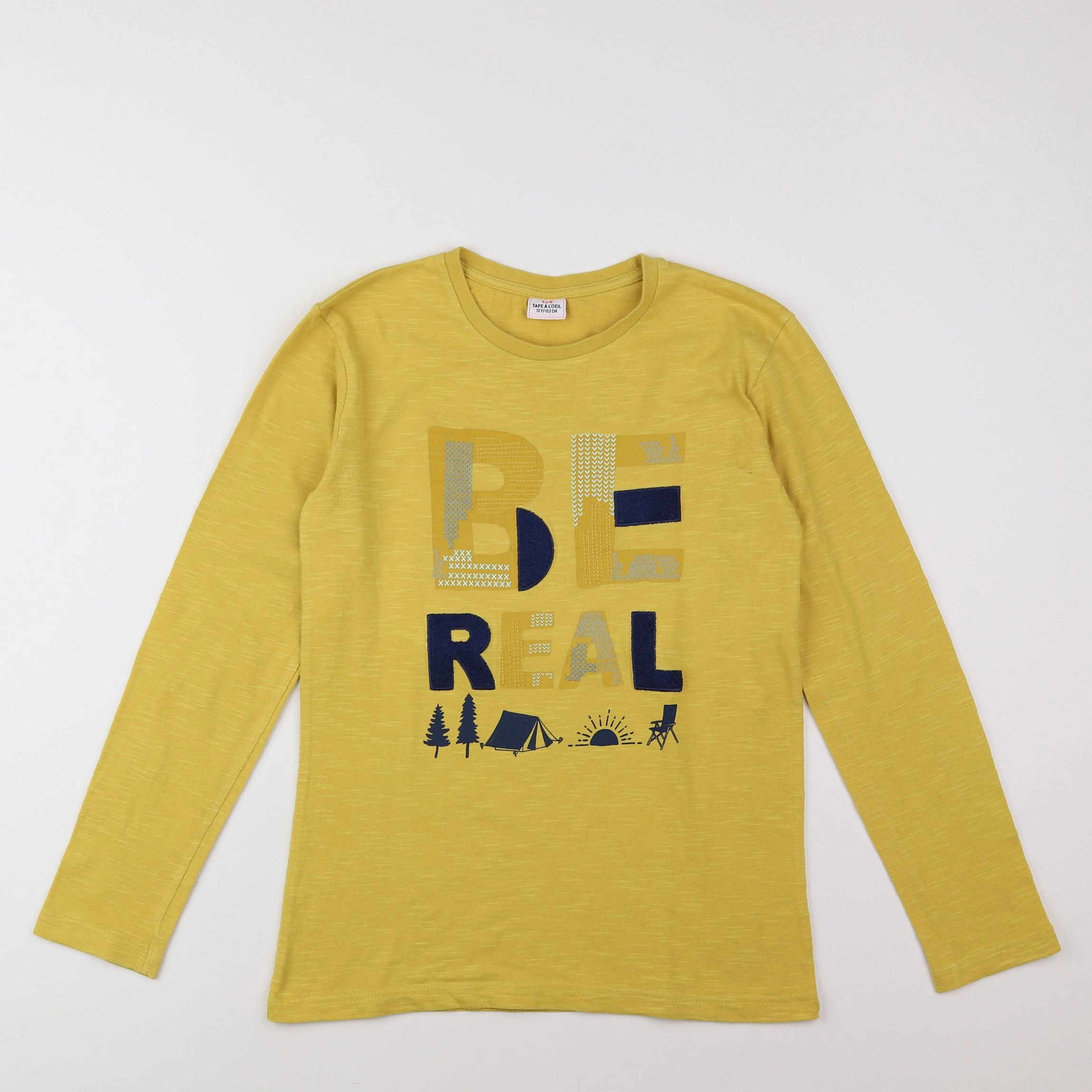 Tape à l'oeil - tee-shirt jaune, multicolore - 12 ans